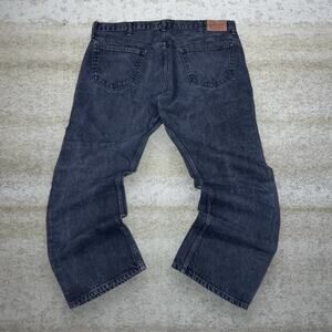 Vintage Y2K Pendleton Jeans 40x30 Straight Fit Smoke Black Denim Essential